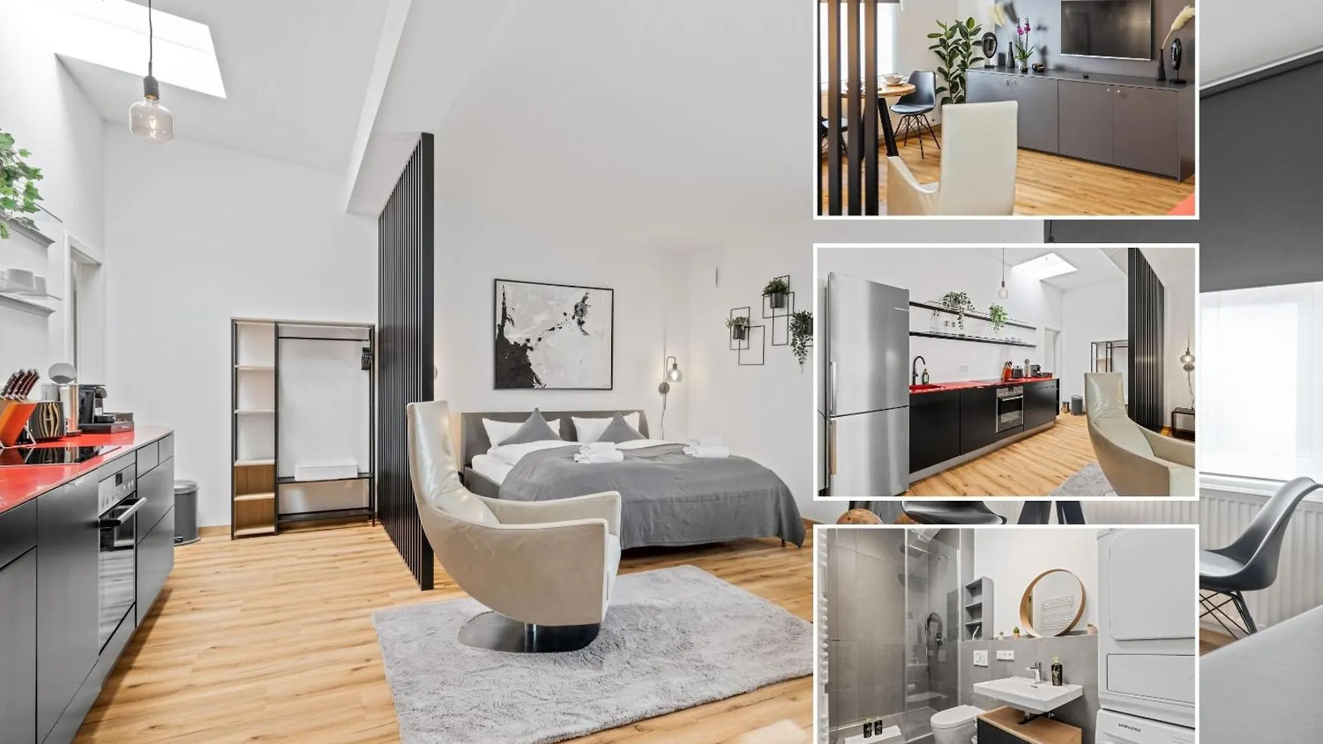 Apartment Stylish Tiny City House Augsburg